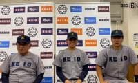 【ヒーローインタビュー】慶應義塾大学 堀井哲也監督・廣瀬隆太(④慶應)・外丸東眞(②前橋育英)