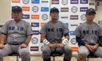 【ヒーローインタビュー】慶應義塾大学 堀井哲也監督・宮崎恭輔(④國學院久我山)・外丸東眞(②前橋育英)