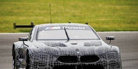 【WEC】BMW M8 GTE を公開…開発テストを開始
