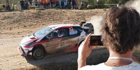 【WRC】ラリーカーからあなたを動画撮影!!…トヨタの観戦サービス「EchoCam」