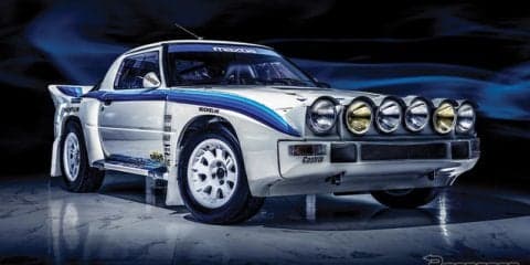 初代マツダ RX-7、希少なグループBラリーカーがオークションに…生産台数7台