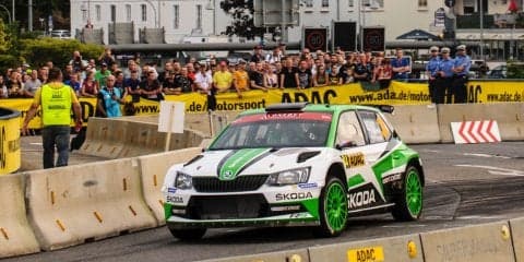 WRCドイツ：SS1はファビアR5のコペッキーがトップ