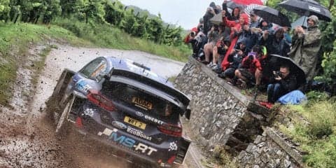 WRCドイツ：競技2日目を終えてMスポーツのタナクがリード