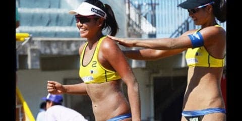 ビーチバレー、坂口佳穂＆藤井桜子が「ペア解散」の試合で見せた輝き