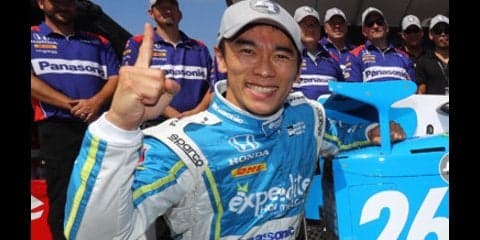 真夏のインディ怪奇現象。ホンダ最速の佐藤琢磨がポールから謎の失速