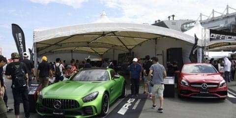 【SUPER GT 第6戦】メルセデスAMG、設立50周年を祝ってブースを展開