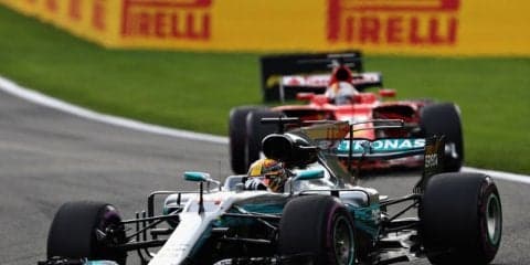 【F1 ベルギーGP】ハミルトンが今季5勝目…ベッテルとの僅差接戦に逃げ切り勝ち