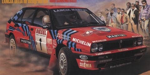 ハセガワ、“赤マルティニ”のデルタHFインテグラーレ16Vのプラモデルを再販