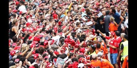 思い出のモンツァでベッテルが熱く語る、幼少期からのフェラーリ愛