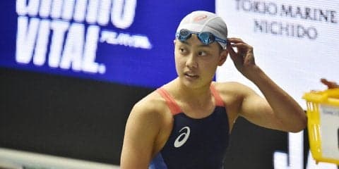 競泳・今井月、池江璃花子との同学年仲良し2ショットを公開