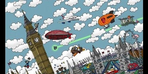 まつやまたかしイラスト展、作品に登場する車6台も合わせて展示　10月14日