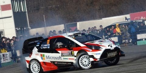 ヤリスWRCが跳んだ！ 写真で振り返る「TGRF 2017」