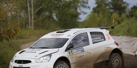 R5相当仕様の三菱ミラージュ、WRCスウェーデン参戦へ