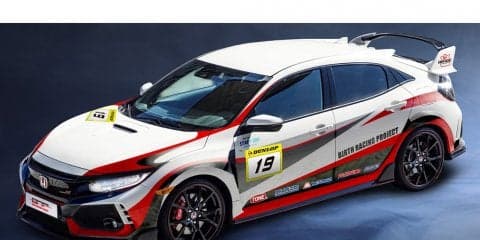 バースレーシングプロジェクトが新型シビック・タイプRで国内ラリーに参戦