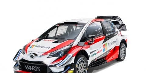 トヨタが2018年仕様ヤリスWRCを公開、空力バランスと冷却性能を向上