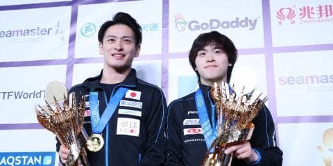 森薗政崇/大島祐哉ペアが２度目の金メダル獲得！【ITTFワールドツアーグランドファイナル】(ダブルスの結果)