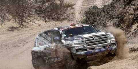 ダカールラリー2018、トヨタ車体が市販車部門5連覇…1台リタイヤも社員ドライバー初勝利