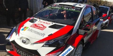 2018年仕様のヤリスWRCはフロントパーツに注目！ ニャオキ＆イヌスケ＆けいこのホゲホゲWRC＠モンテその3