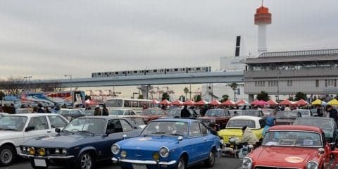 121台の旧車・クラシックカーが集まる…JCCAニューイヤーミーティング2018