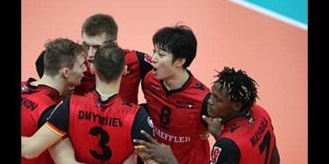 柳田将洋がドイツの移籍先でキャプテン「ハンターマサ」になっていた