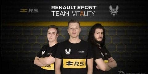 ルノー、eスポーツに参戦…最高峰のF1・eスポーツ参戦も目指す