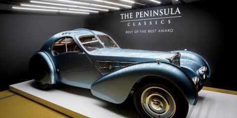 世界最高のクラシックカー賞、1936年型ブガッティに栄冠