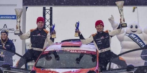【WRC 第2戦】トヨタ育成選手の勝田貴元がクラス優勝…“本隊”は総合4位が最高、ヒュンダイがスウェーデンを制す