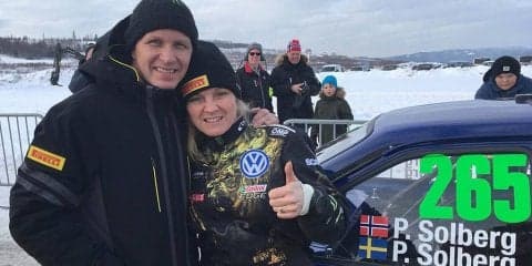 ソルベルグ夫妻、WRCスウェーデン併催のクラシックラリーでクラス優勝