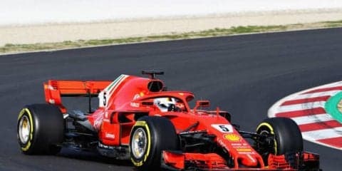 【F1 バルセロナテスト前期】2日目…フェラーリのベッテルがトップ、ホンダも順調に周回