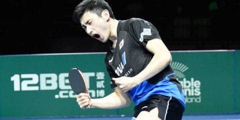 卓球W杯 チームのピンチを救ったキーマン上田 勝因は団体戦を熟知する経験値