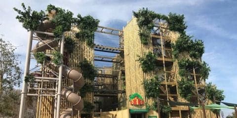 ツインリンクもてぎに新アトラクション「森感覚アスレチック DOKIDOKI」誕生