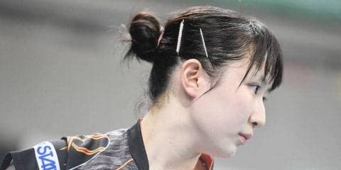 ダブルス巧者の早田ひな「シングルスでも結果を出したいな」ドイツOPへ出発