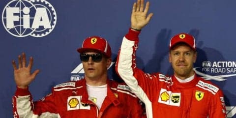 【F1 バーレーンGP】セバスチャン・ベッテルが今季初ポールポジションを獲得