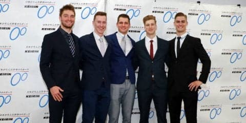 2018年短期登録選手（男子）記者会見