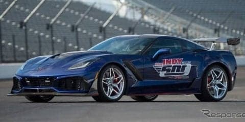 シボレー コルベット 新型に755hpの ZR1…インディ500史上最強のペースカーに