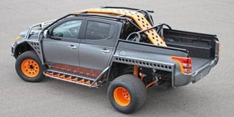 三菱のピックアップトラック、『ワイルド・スピード』仕様に…ワンオフモデルを発表