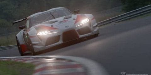 トヨタ GRスープラ・レーシングコンセプト、バーチャル走行が可能に…「グランツーリスモSPORT」