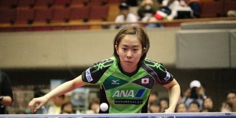 石川佳純が3位決定戦へ【アジアカップ・女子・大会2日目の結果】