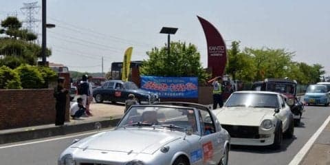 旧車の同乗体験が大人気…関東工大クラシックカーフェスティバル