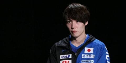 松平健太「世界一になれるチーム。自身東京五輪へ、出場試合は全勝が絶対」＜世界卓球2018スウェーデン＞
