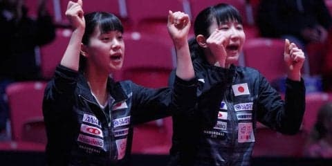 日本女子代表 全試合「完封」の予選グループリーグを振り返る＜世界卓球2018＞