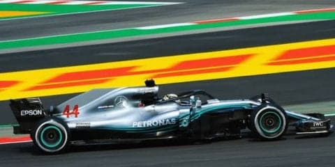 【F1 スペインGP】フリー走行はルイス・ハミルトンがトップタイム