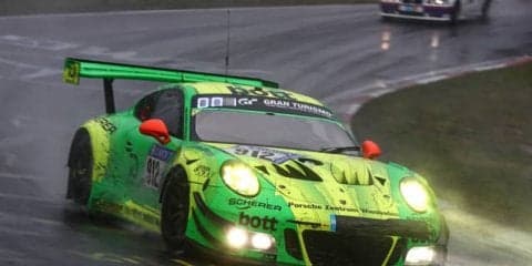 【ニュル24時間】総合優勝はポルシェ911GT3 R、スバルはクラス優勝…ラスト1時間の大波乱
