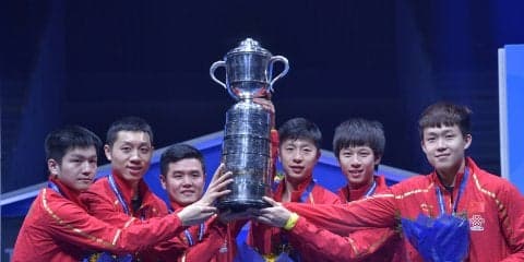 不調ドイツに圧勝　中国9連覇達成【世界卓球2018・男子最終結果】