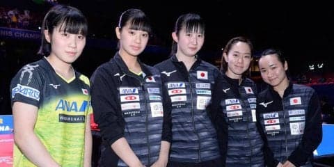 大金星の伊藤、チームを引っ張ったキャプテン石川。全員が力を発揮した世界卓球・銀メダルの日本女子