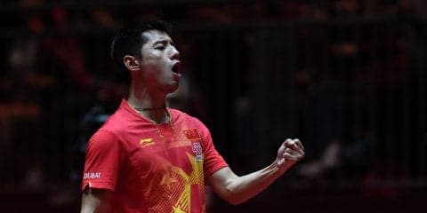 元世界王者の張継科が登場　中国のダークホースに勝利【ITTFワールドツアー・香港オープン男子結果】