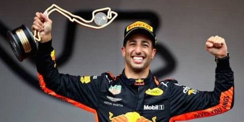【F1 モナコGP】リカルドが今季2勝目、モナコGPを完全制覇。