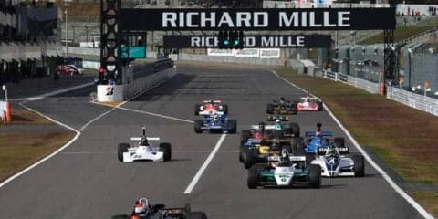 往年のF1マシンによる公式レース「マスターズヒストリック」、日本初開催へ　11月17-18日