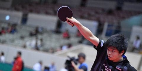 名電のエース田中が森薗下し３連勝＜ライオン卓球ジャパンOP荻村杯・男子2日目結果＞