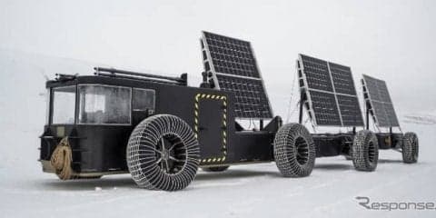 ソーラーカーで南極点をめざす　帝人がプロジェクト支援、軽量・高強度素材を提供
